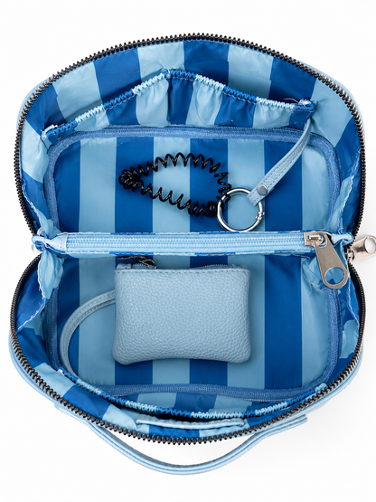 The Lay Flat Makeup Bag