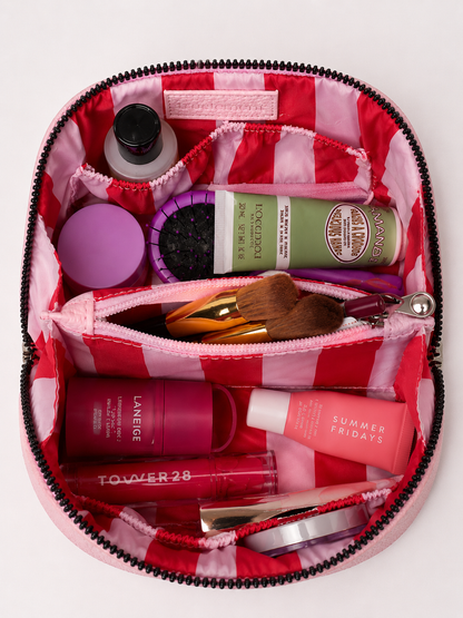 The Lay Flat Makeup Bag